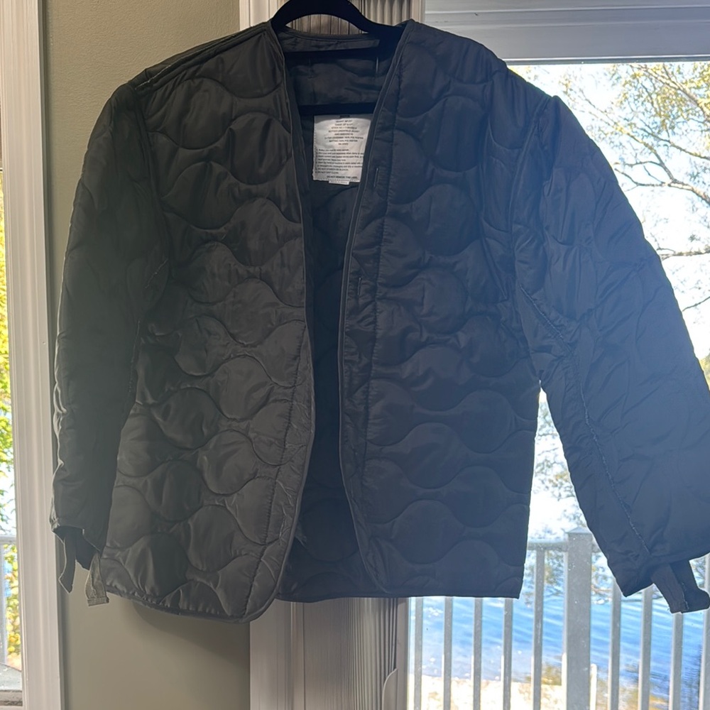 Green Quilted Jacket